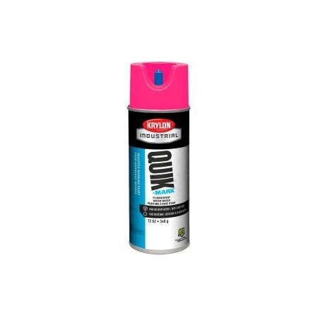 Krylon Products Group-Sherwin-Williams Krylon Industrial Quik-Mark Wb Inverted Marking Paint Fluorescent Pink - A03612004 A03612004